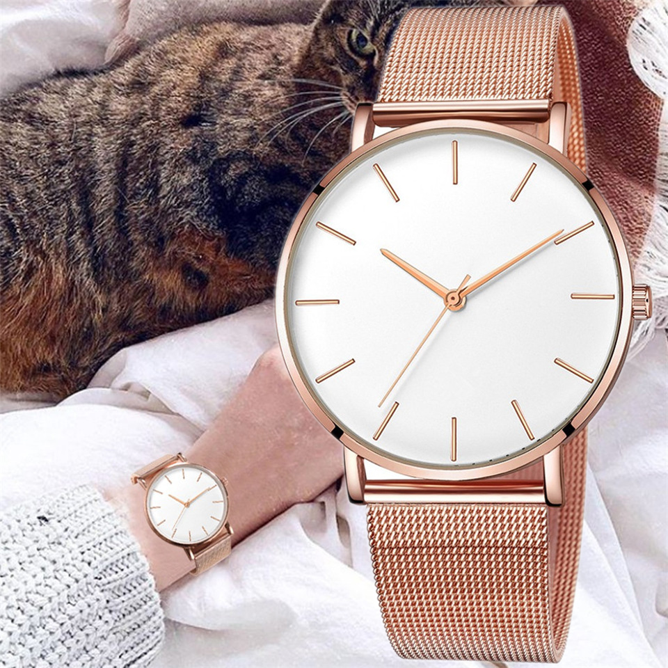 Lux Watch - Jam tangan sederhana mewah untuk wanita,