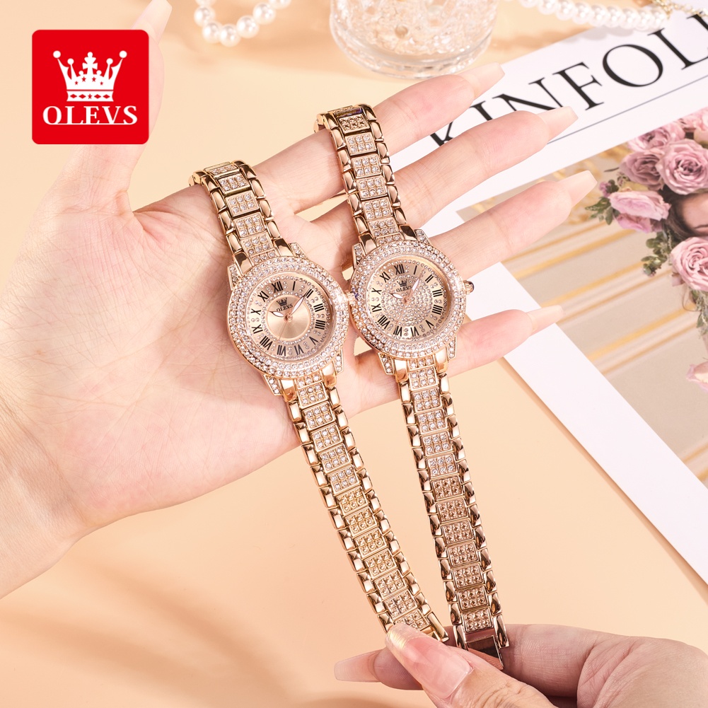 Luxury Watch - OLEVS Jam Tangan Wanita Mewah Model