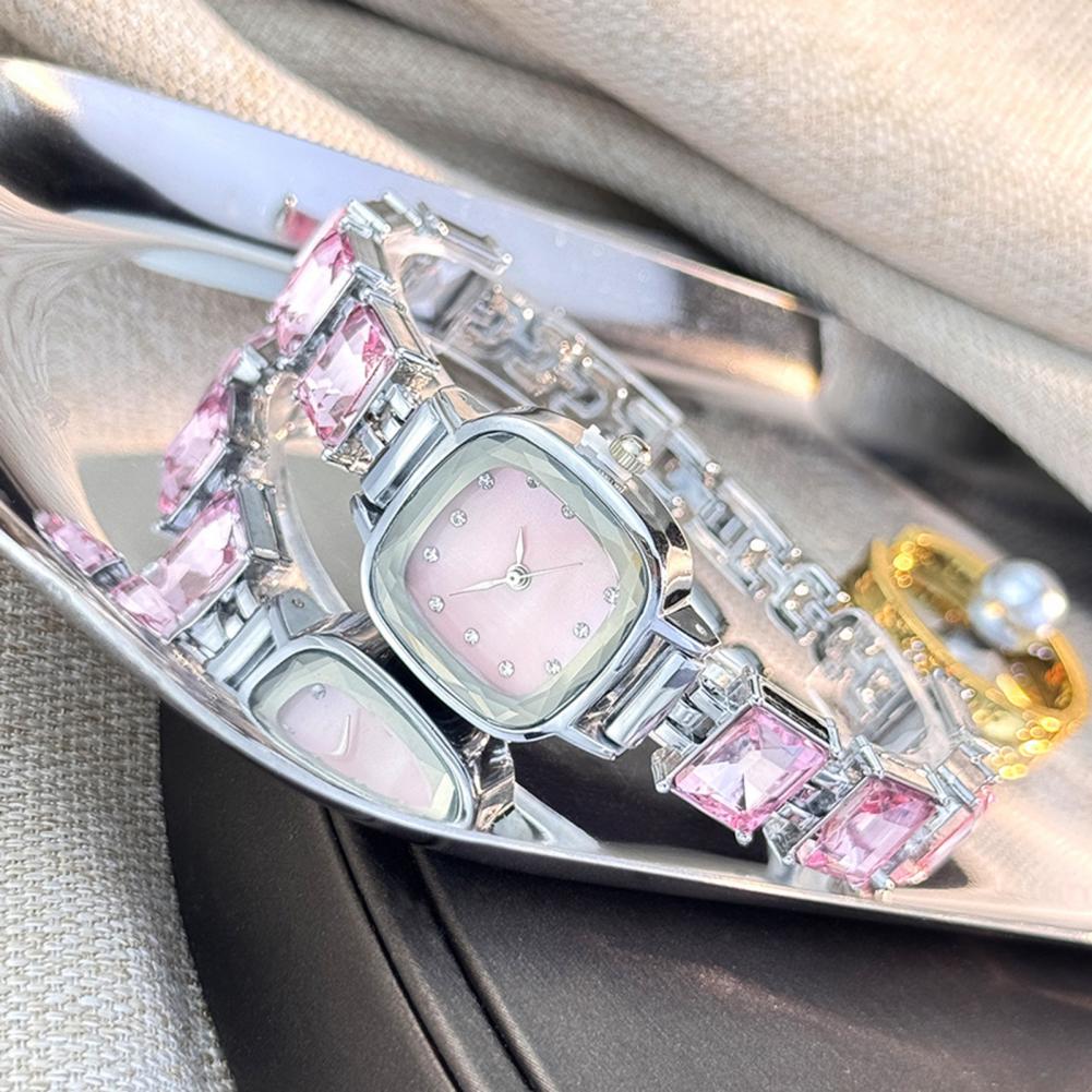 Lux Watch - Jam Tangan Wanita dengan Dial Persegi