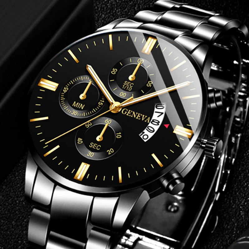 Best Luxury Quartz Watch - Jam Tangan Pria Mewah Stainless Steel
