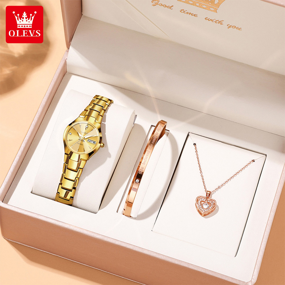 Luxury Watch - OLEVS Jam Tangan Wanita 8697 Jam