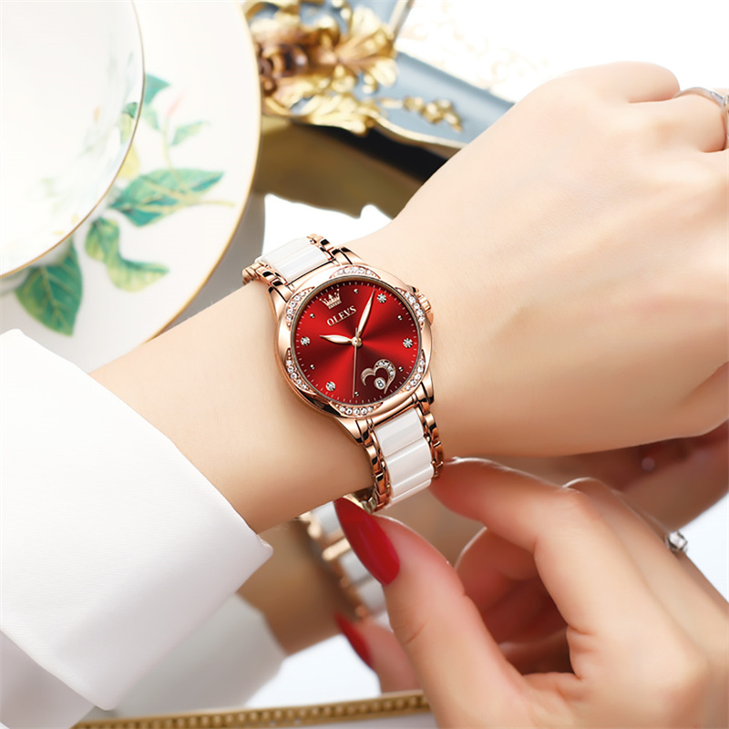 Luxury Watch Cheap - OLEVS jam tangan mekanis otomatis wanita,