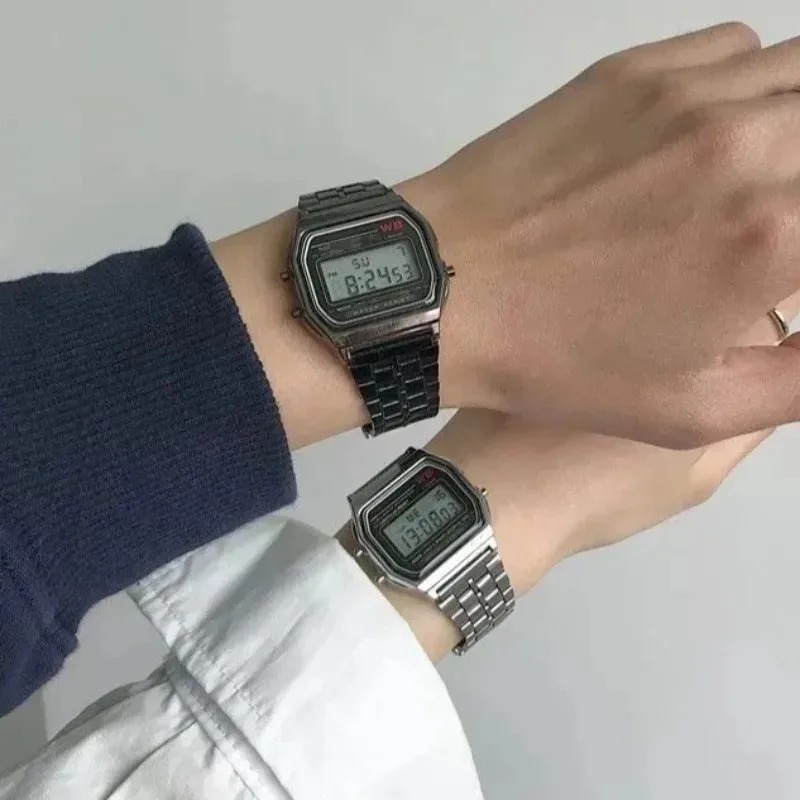 Luxury Watch Cheap - Jam Tangan Mewah F91W Tali Baja