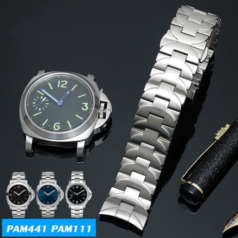 Luxury Watch Panerai - Gelang baja tahan karat 22mm 24mm