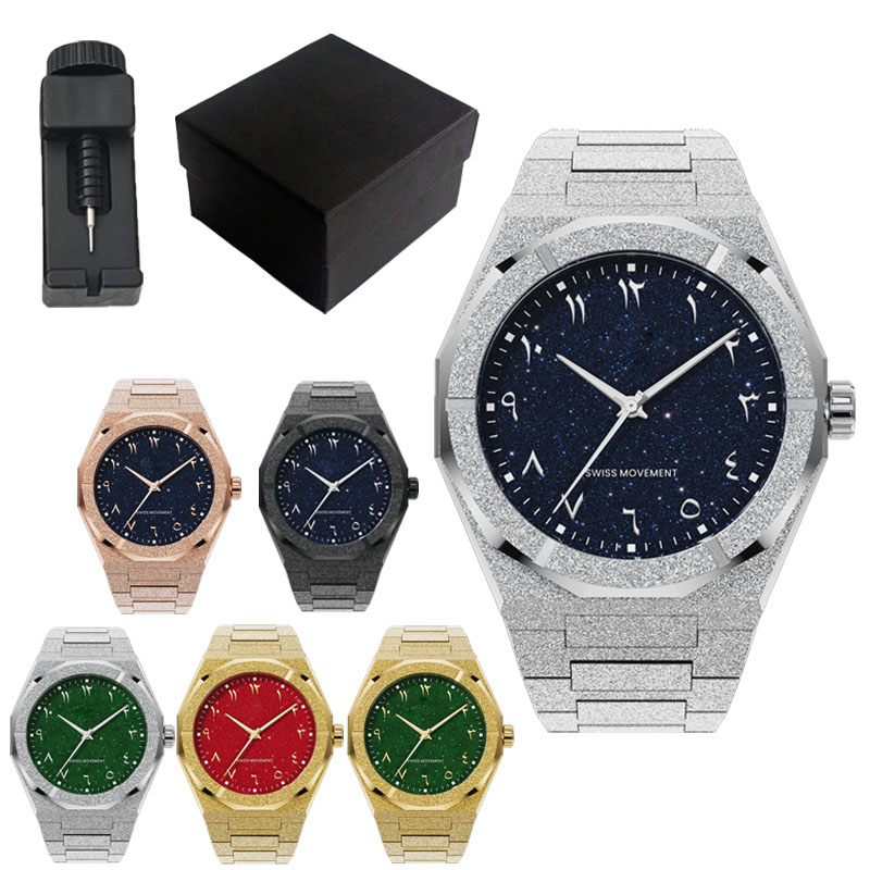 Luxury Watch With Arabic Numerals - Jam Tangan Tahan Air 5 ATM