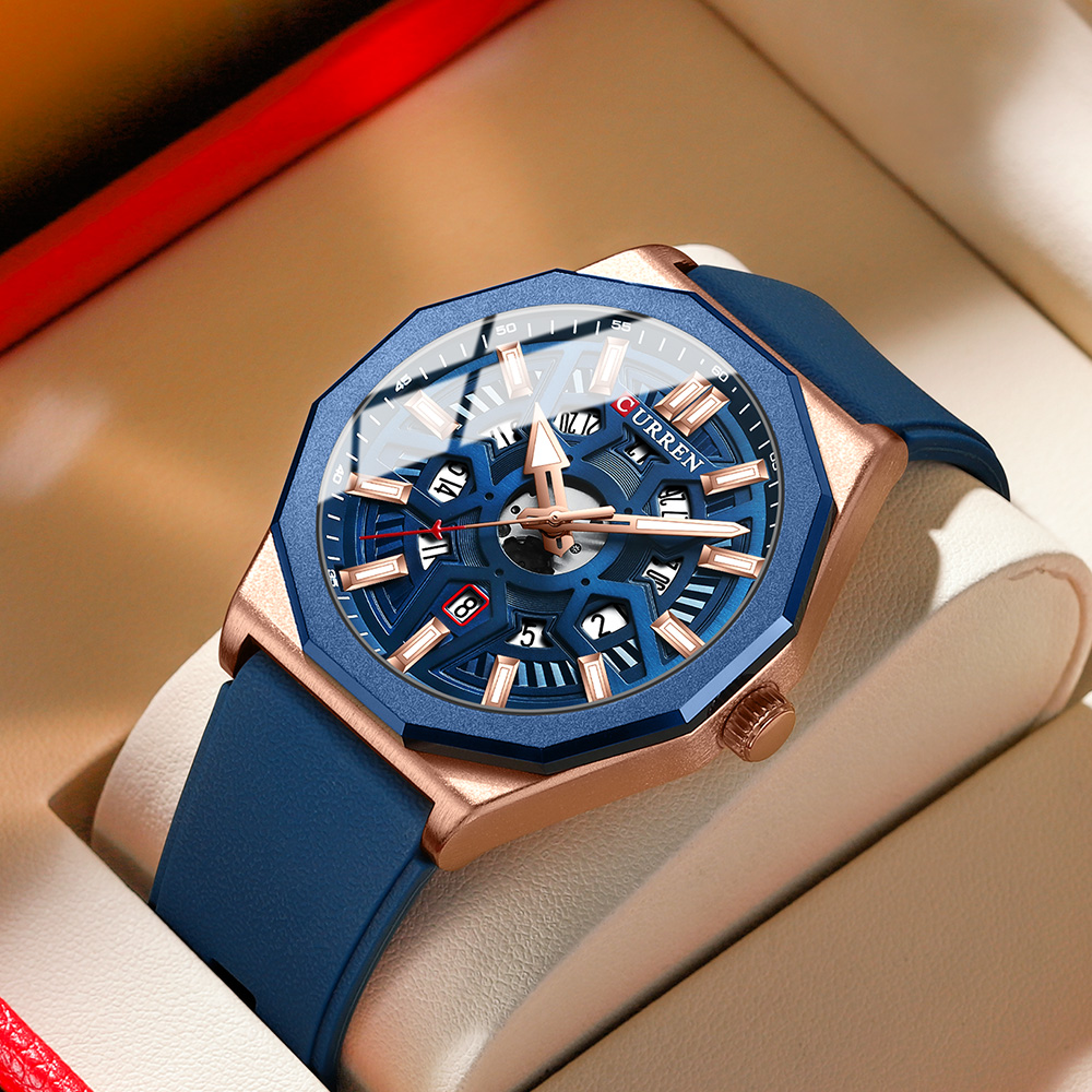 CURREN Jam Tangan Pria Asli Da - Luxury Watch List ulasan dan harga