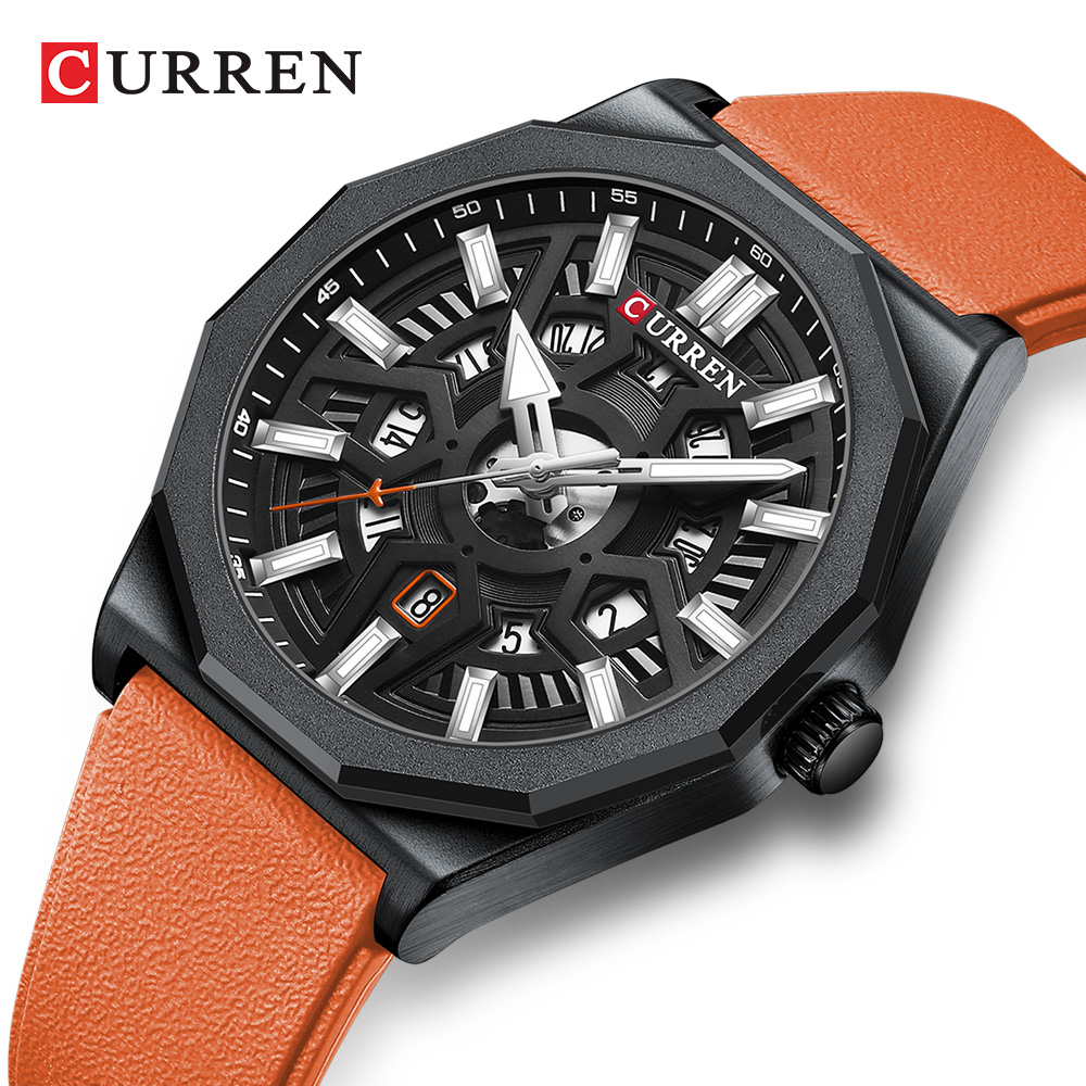 CURREN Jam Tangan Pria Asli Da - Luxury Watch List ulasan dan harga