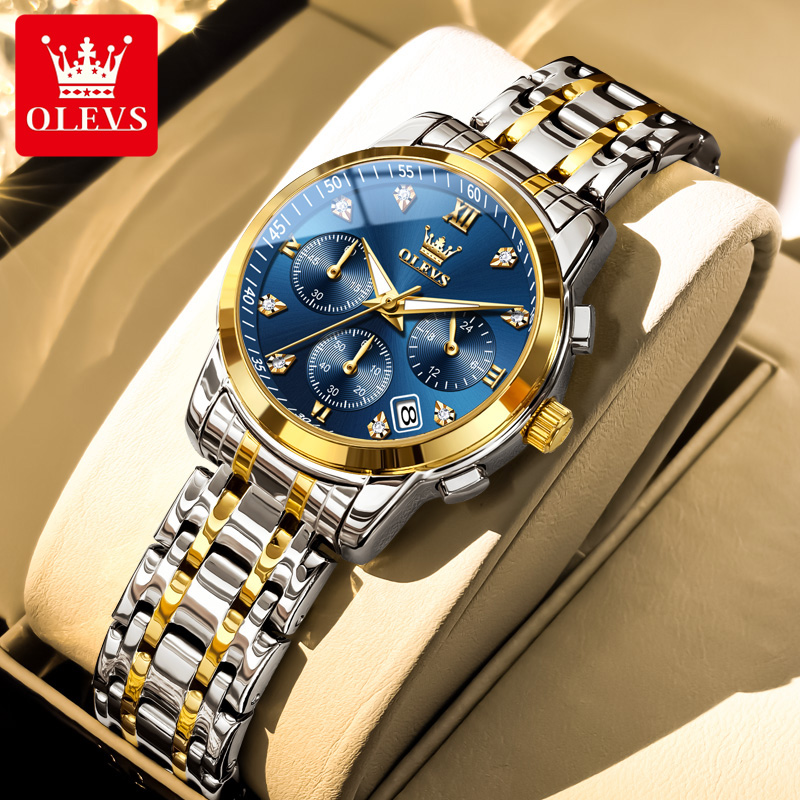 OLEVS Jam Tangan Wanita Jam Ta - Luxury Watch Cheap ulasan dan harga