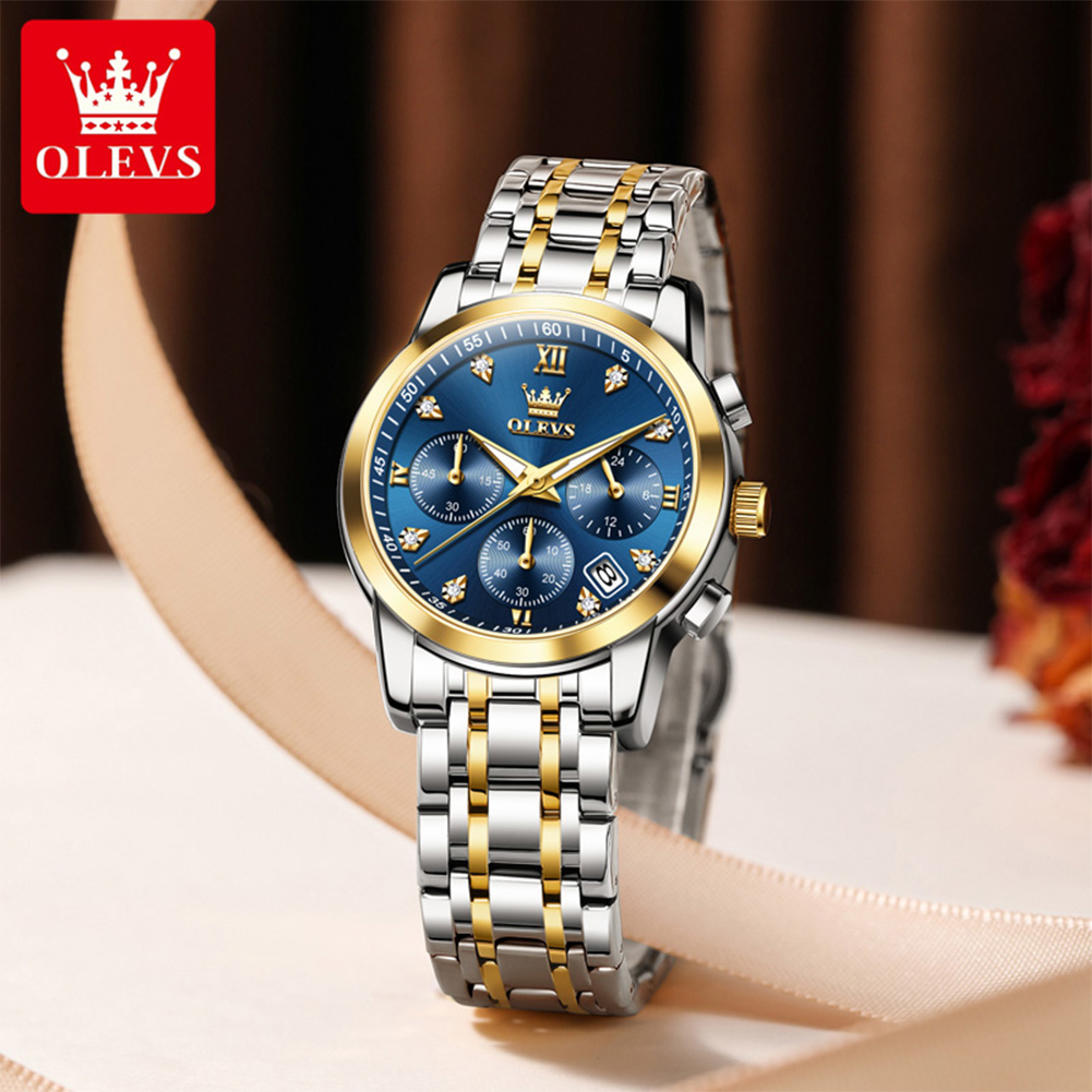 OLEVS Jam Tangan Wanita Jam Ta - Luxury Watch Cheap ulasan dan harga