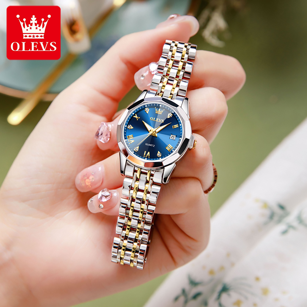 Jam Tangan Wanita OLEVS 9931 O - Luxury Watch Cheap ulasan dan harga