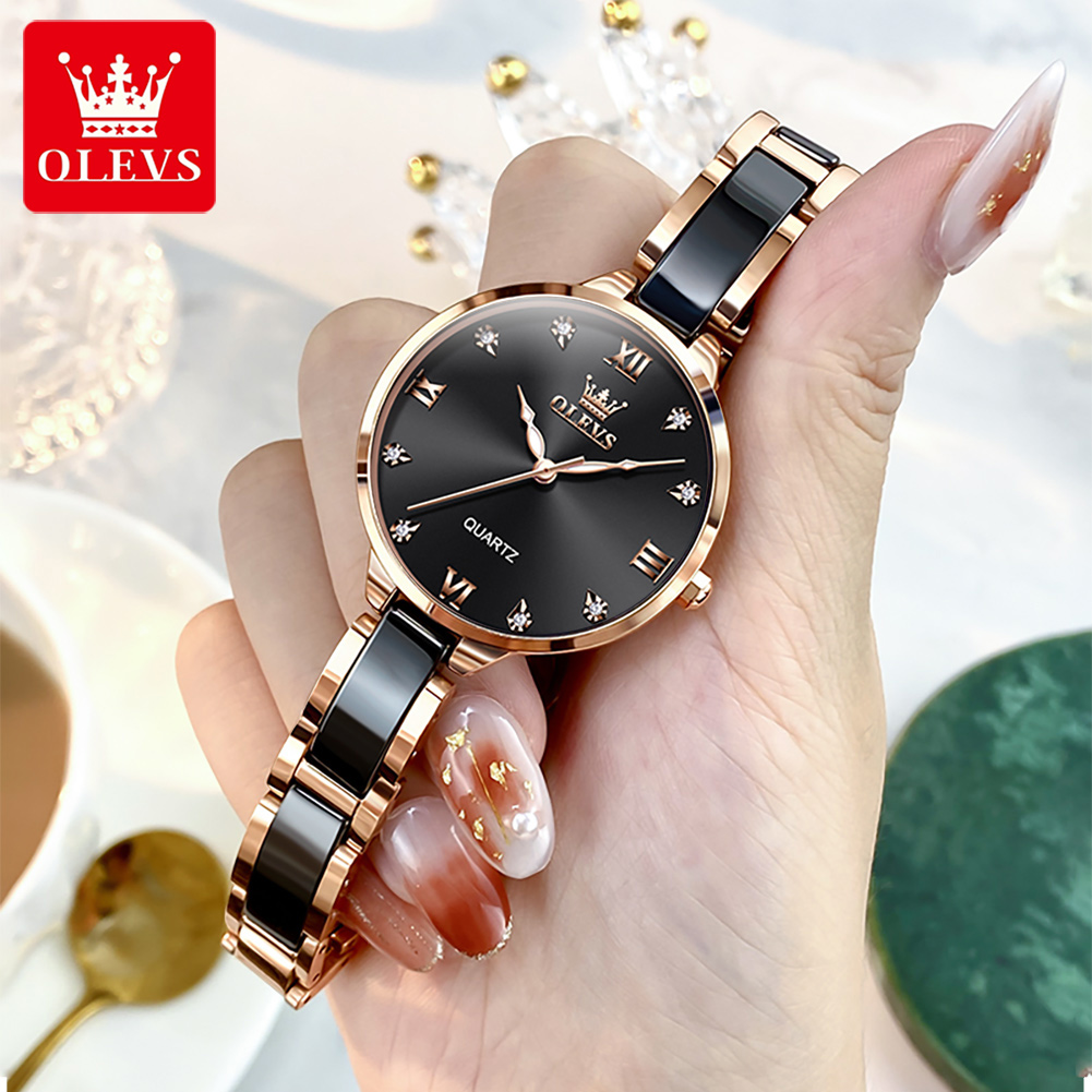 OLEVS 5872 Jam Tangan Wanita J - Luxury Watch Cheap ulasan dan harga