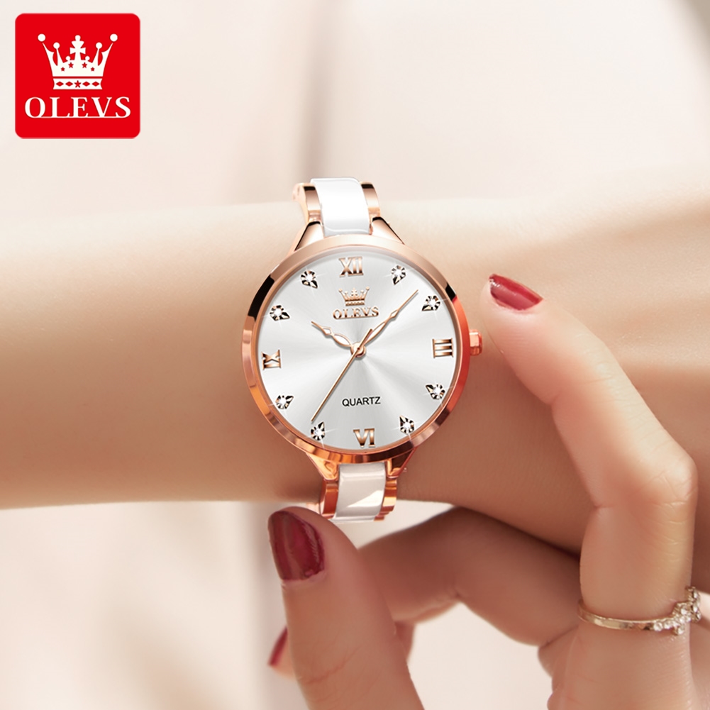 OLEVS 5872 Jam Tangan Wanita J - Luxury Watch Cheap ulasan dan harga