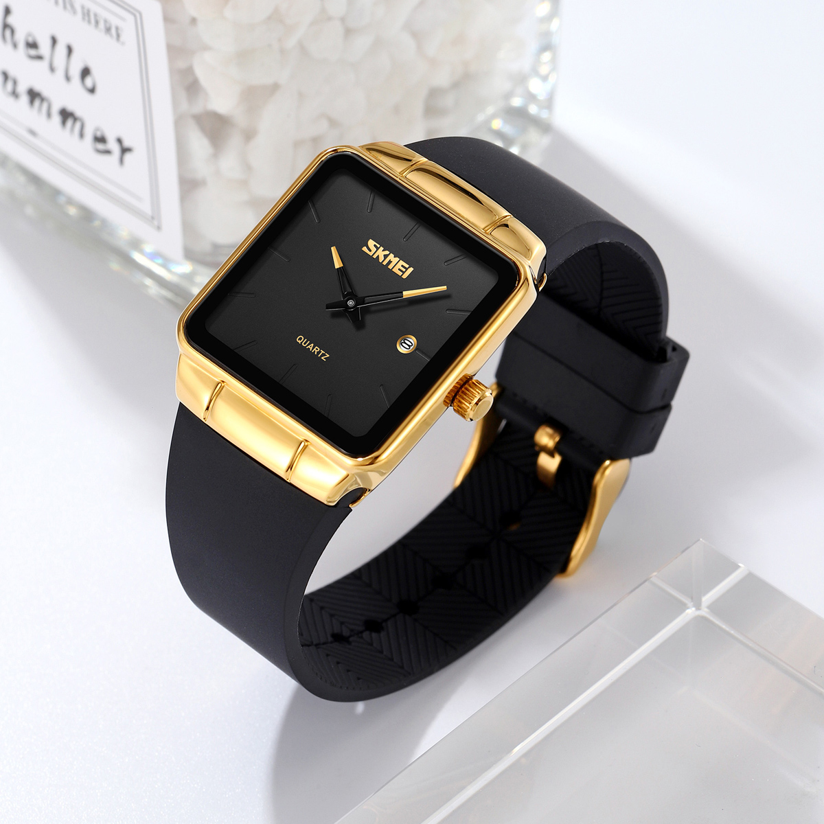 SKMEI Jam Tangan Kuarsa Elegan - Luxury Watch List ulasan dan harga