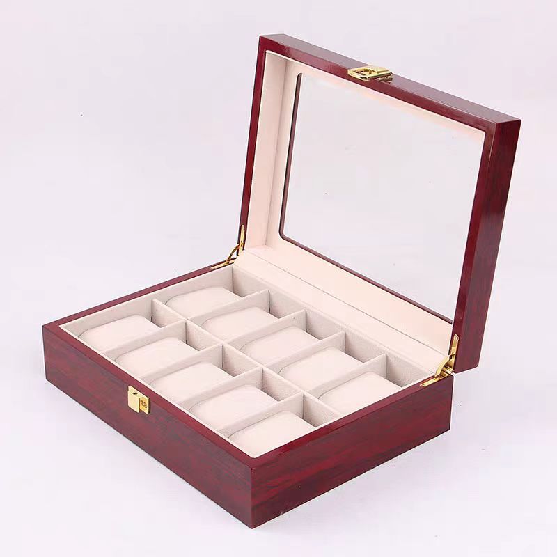 Kotak Jam Tangan Kayu Mewah 10 - Luxury Watch Grade ulasan dan harga