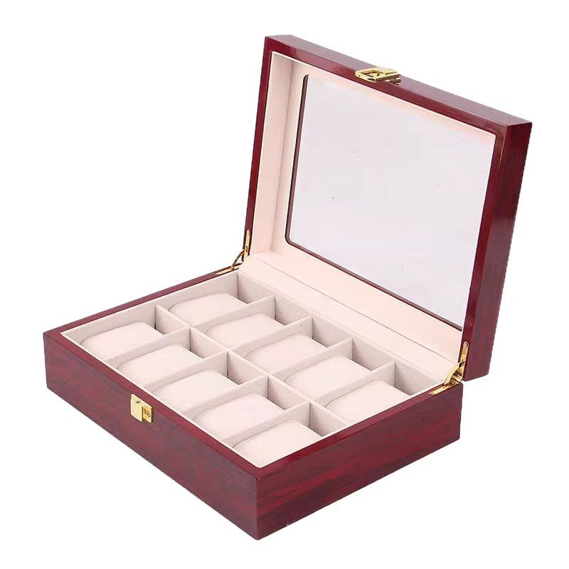 Kotak Jam Tangan Kayu Mewah 10 - Luxury Watch Grade ulasan dan harga