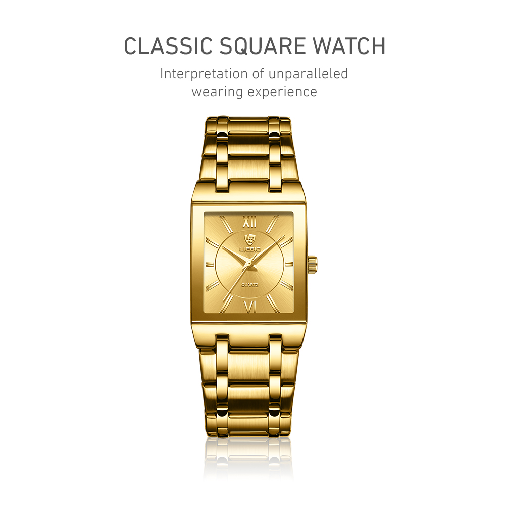 LIEBIG Jam Tangan Kuarsa Tali  - Luxury Watch List ulasan dan harga