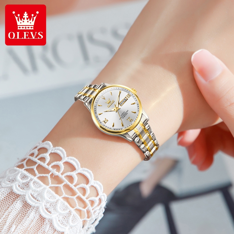 OLEVS jam tangan skala Roma wa - Luxury Watch Cheap ulasan dan harga