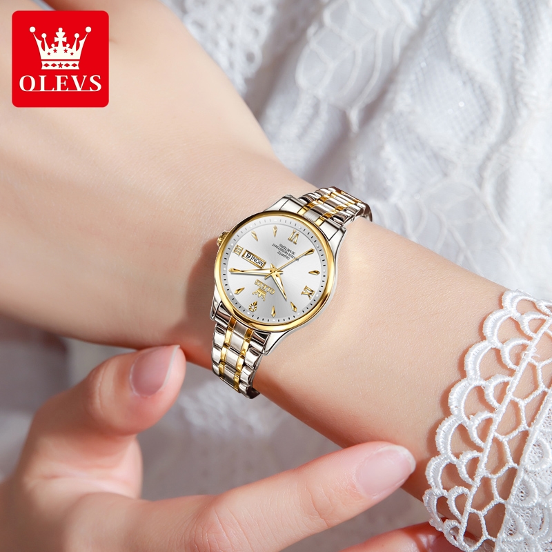 OLEVS jam tangan skala Roma wa - Luxury Watch Cheap ulasan dan harga