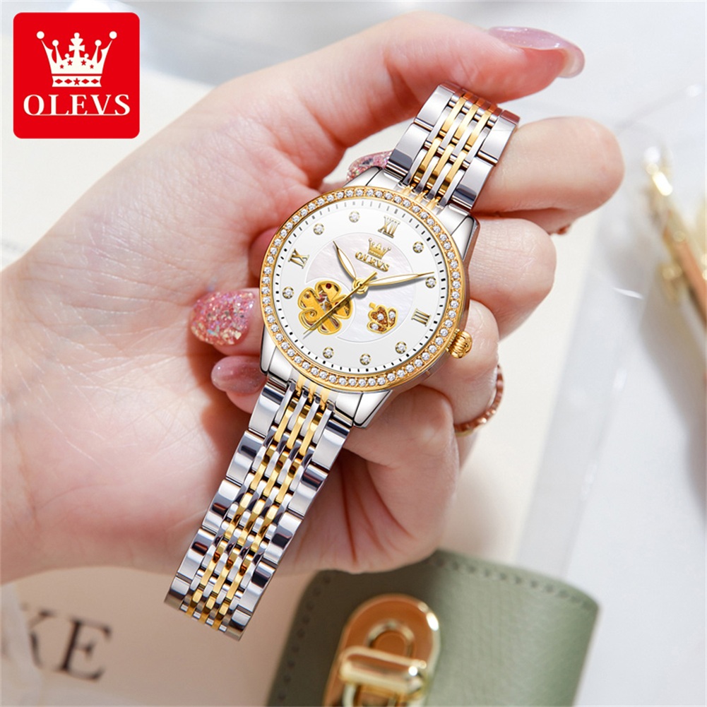 OLEVS 6706 Jam Tangan Wanita B - Luxury Watch Cheap ulasan dan harga