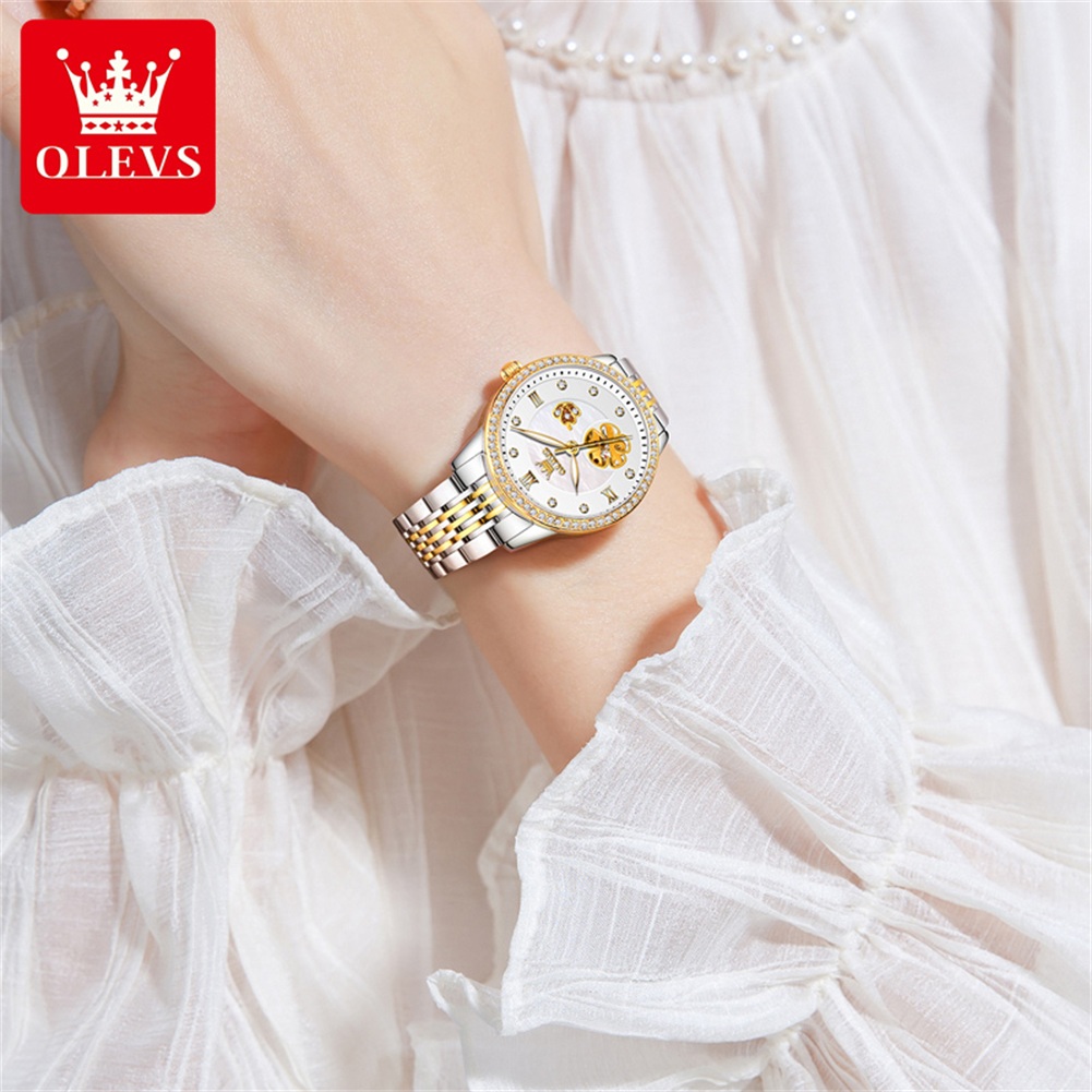 OLEVS 6706 Jam Tangan Wanita B - Luxury Watch Cheap ulasan dan harga