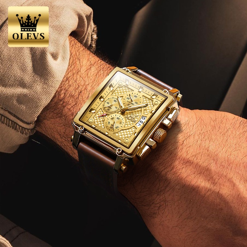 Jam Tangan Pria Merek OLEVS Ta - Luxury Watch Cheap ulasan dan harga