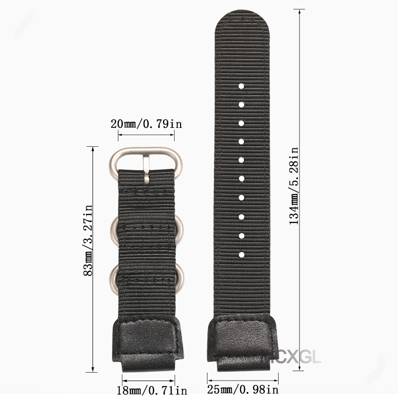 Tali Jam Nilon 18Mm untuk Casi - Luxury Watch Casio ulasan dan harga